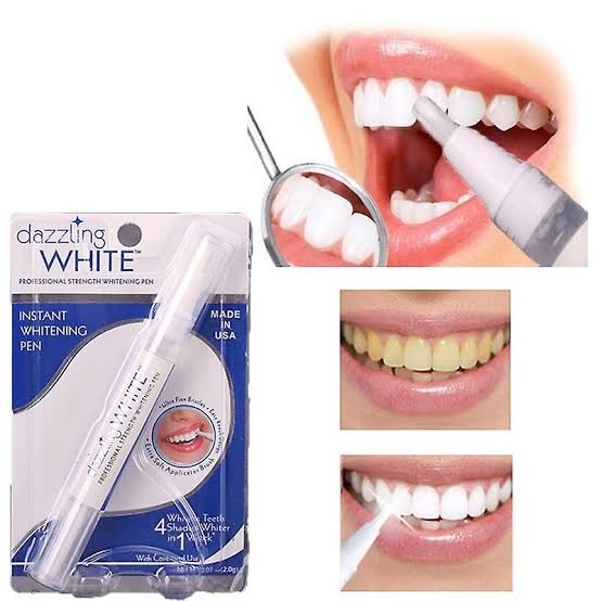 Dazzling White Instant Teeth Whitening Pen – Professional Strength Whitening Formula for Fast, Visible Results